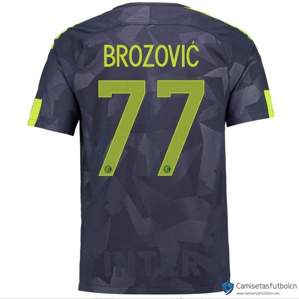 Camiseta Inter Tercera equipo Brozovic 2017-18